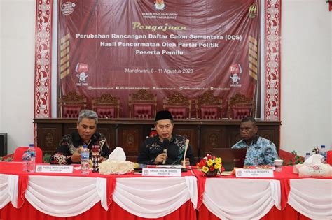 Tujuh Belas Parpol Ajukan Perubahan Rancangan Dcs Kpu Pb Verifikasi