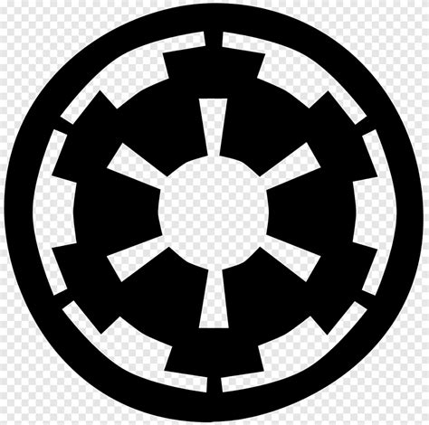 Galactic Empire Logo Decal Palpatine Star Wars Star Wars Monochrome