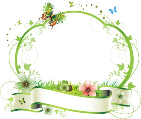 Pin By Ahmed Alabdullah On Flower Frame Clip Art