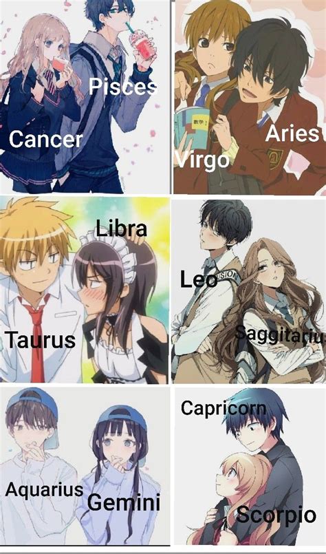 Pin By Haruka Yamazaki On Random Board Zodiac Signs Funny Anime