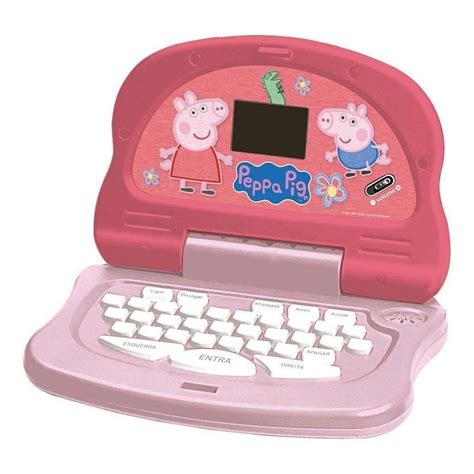 Laptop Peppa Tech Peppa Pig Bilingue Bazarzote Apresentaos Laptops