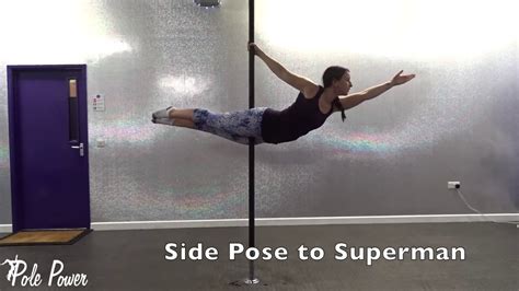 How To Pole 7 Ways To Superman Pole Dance Fitness Youtube