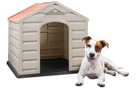 Casa Para Perro Chico Mediano Térmica De Plástico Exterior MercadoLibre