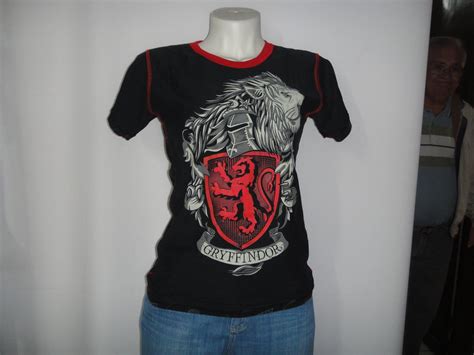 Camiseta Harry Potter Grifin Ria Dupla Face Camiseta Feminina Piticas