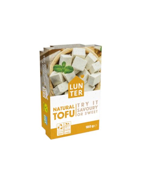 Tofu Naturalne 180g Lunter