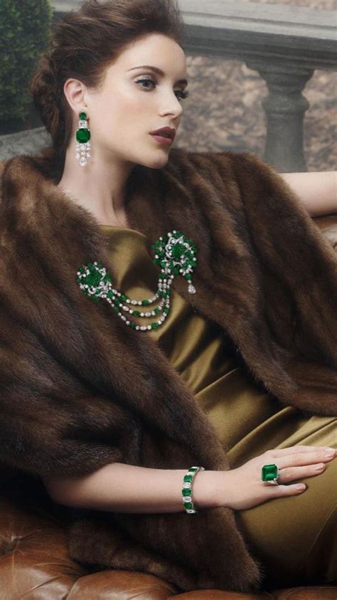 Pin By Irish Emerald On Vintage Fashion M Lange Glamour Beauty Fur