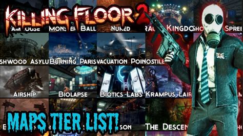 The Ultimate Killing Floor 2 Maps Tier List Youtube