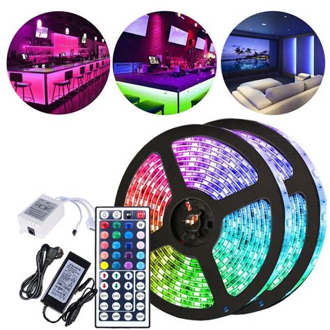 5m LED Bande Ensemble De Bande LED Bande LED RGB 5050 SMD Bande LED