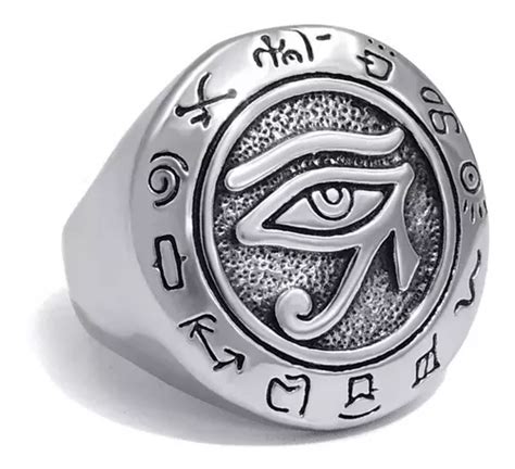 Anillo Ojo De Horus Amuleto Protecci N Egipcio Cuotas Sin Inter S