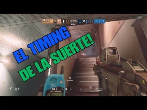 Casuales EL TIMING Rainbow Six Siege Aselereitor R6 YouTube