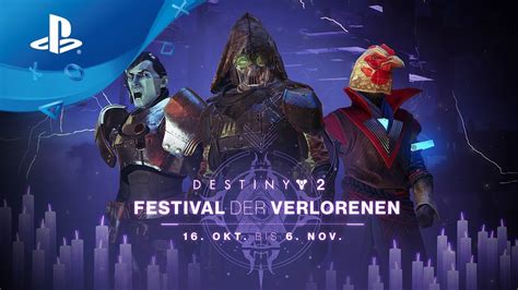 Destiny 2 Festival Der Verlorenen Trailer [ps4 Deutsch] Youtube