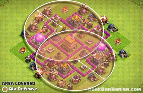 New Best Th6 Hybridtrophy Base Coc Town Hall 6 Hybrid Base Design