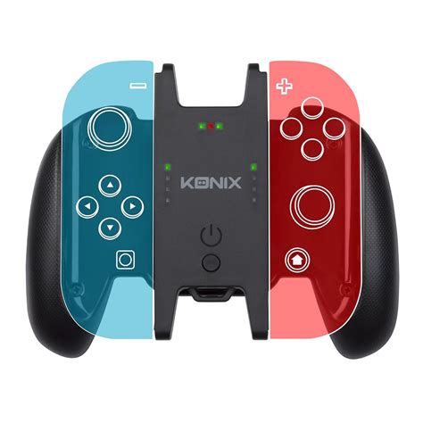 Konix Mythics Play and Charge Griffhalterung für Joy Con Controller der