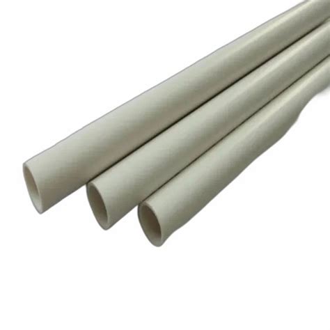 Ppes White Pvc Electrical Conduit Pipe For False Ceiling Size M