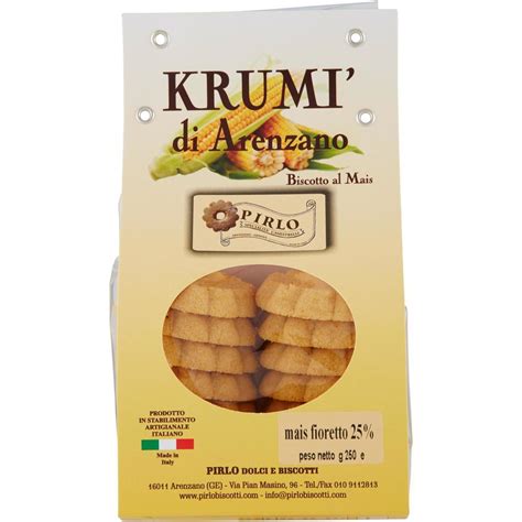 Pasticcini Krum Di Arenzano Al Mais Pirlo G Coop Shop