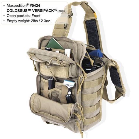 Maxpedition Colossus Versipack Khaki 0424K купить по выгодной цене