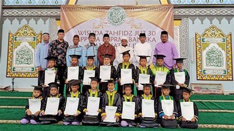 BKPRMI Bangka Gelar Wisuda Tahfidz Juz 30 68 Santri Lulus Seleksi