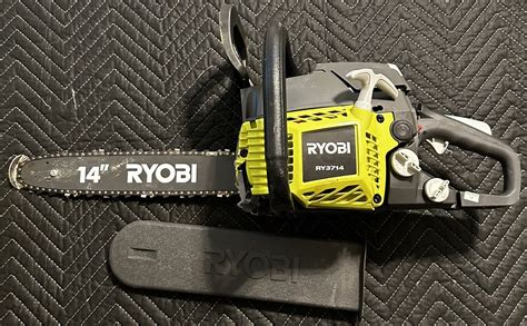 Ryobi RY3714 14 In 37cc 2 Cycle Gas Chainsaw For Parts 46396015198