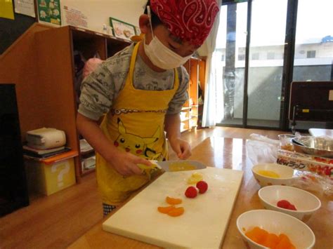 食育★パフェ★ ～西新井南園・さくら組～ 足立区・品川区・墨田区の東京都認可・認証保育所 たんぽぽ保育所グループ