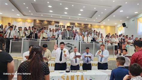 Primer Culto De Santa Cena Y Bautismo Del A O Iead Pilar