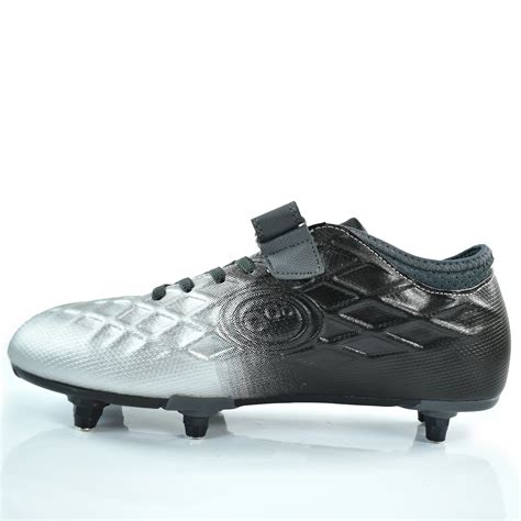 Optimum Junior Silver Fade Ignisio Easy Fasten 6 Stud Football Boot Ebay