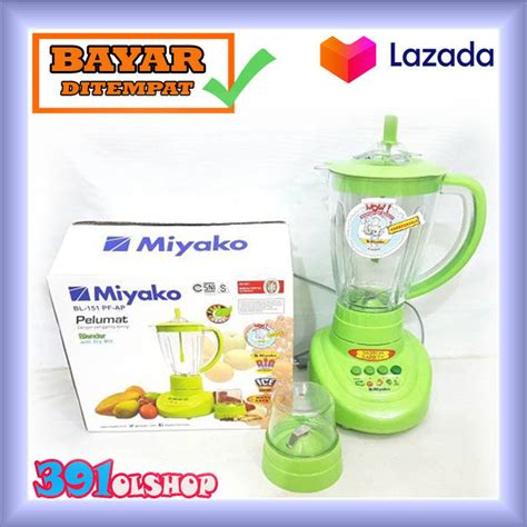 Miyako Blender Bl Pf Ap In Kapasitas Jumbo Liter Lazada