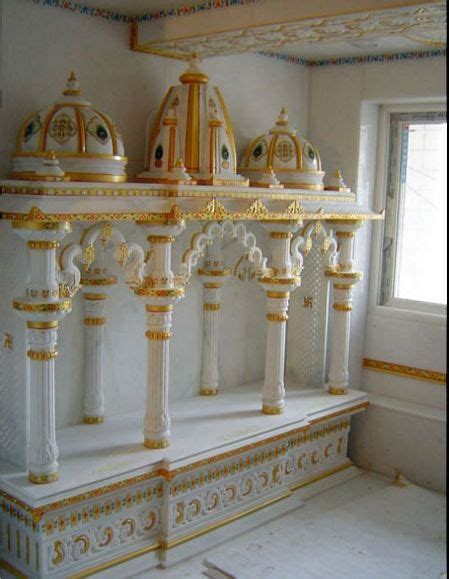 Homemade Marble Pooja Mandir Designs For Home