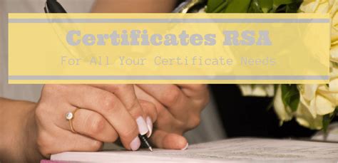 Certificates RSA Your One Stop Place For Certificates In South Africa