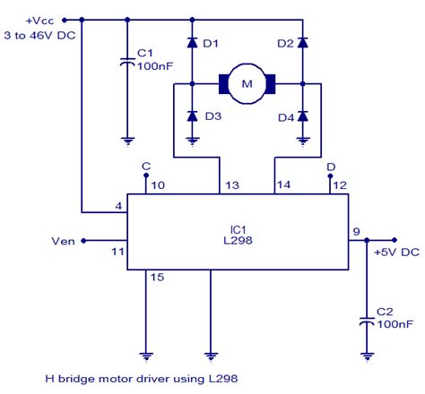 Basic H Bridge Circuit Diagram