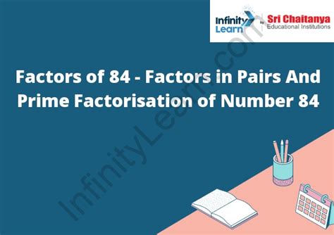 Factors Of 84 The Prime Factorization Of 84