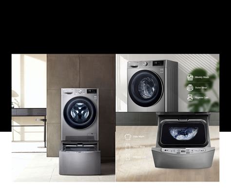 Lg 15 Kg Front Load Washing Machine With Ai Dd™ Intelligent Care With 18 More Fabric