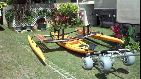 The Ultimate Hobie Kayak Cart 2 Youtube