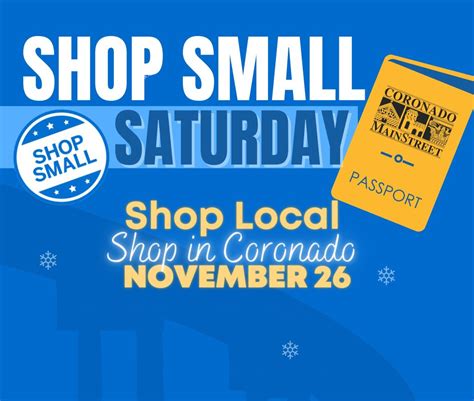 Shop Small Saturday 2022 Feature Coronado Times