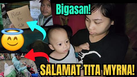 NANAY NG TRIPLETS MAY BIGASAN NA MAAGANG PAMASKO YouTube