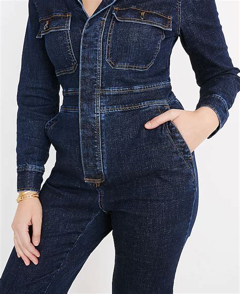 Denim Slim Coverall Jumpsuit Madewell