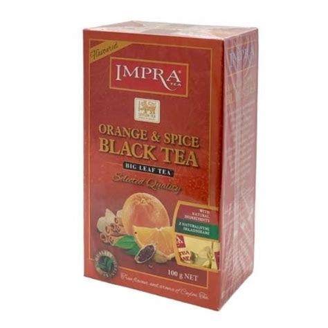 Impra Orange Spice Herbata Czarna Li Ciasta G Allegro Pl