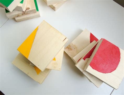 DIY Wooden Shape Puzzles - In The Playroom