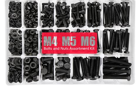 Yeezet Set M M M Heavy Duty Bolts And Nuts Assortment Kit Alloy