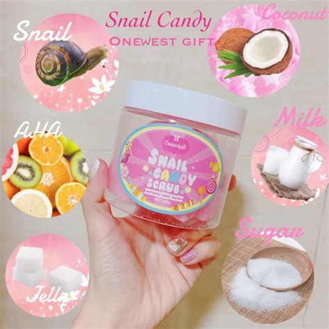 Snail Candy Scrub 160 Each Lazada Ph