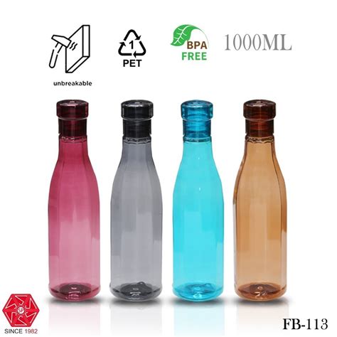 Plastic Red Blue Green Pet Fridge Water Bottle Wbt Ml At