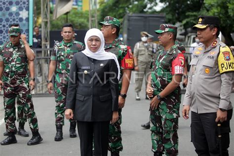 Apel Pasukan Pengaman Resepsi Satu Abad Nu Antara Foto