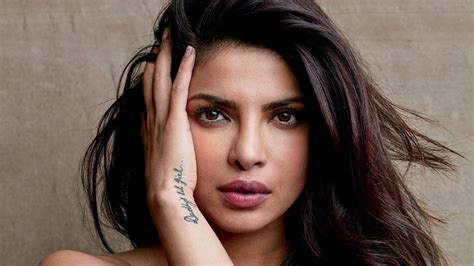 Priyanka Chopra with Hand Tattoo Famous Indian Celebrity | Wallpapers Share