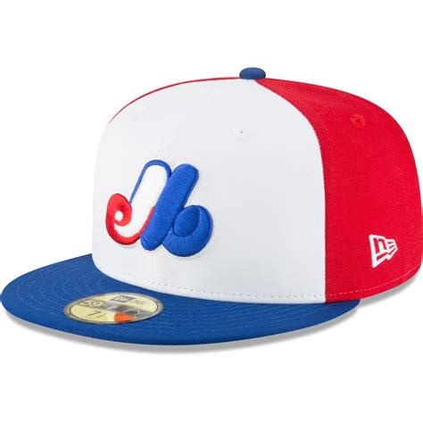 New Era Montreal Expos White Cooperstown Collection Wool 59fifty Fitted Hat