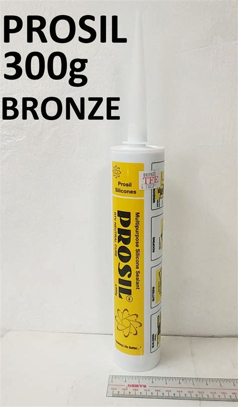 PROSIL SILICONE SEALANT MULTI PURPOSE BRONZE 300GRAMS