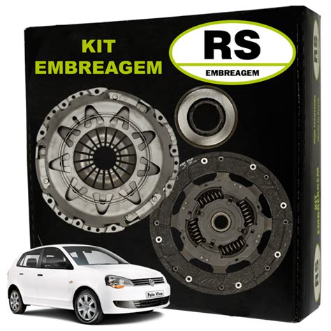 Kit Embreagem Polo Hatch V Remanufaturada Rs Embreagem