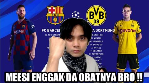 Review Pes Semifinal Ucl Barcelona Vs Borussia Dortmound Seru