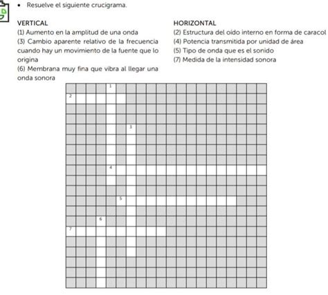 Ayúdenme a resolver este crucigrama de Ciencias Brainly lat