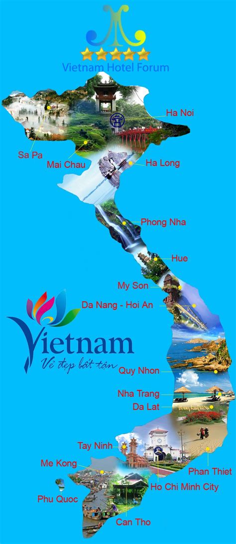 Vietnam Tourist Map