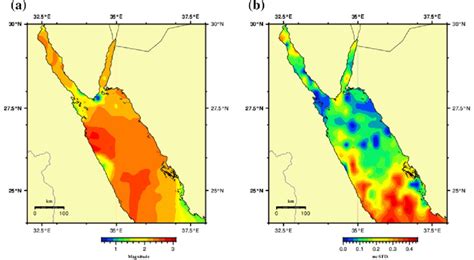 Spatial Distribution Of Magnitude Completeness A And Standard