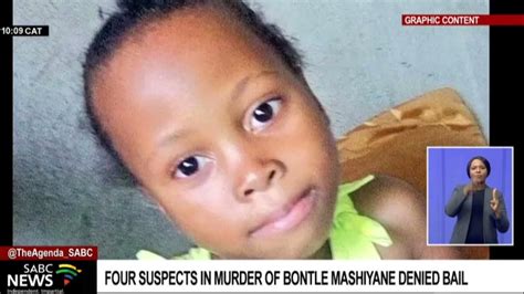 [graphic Content Warning] Four Suspects In Murder Of 6 Year Old Bontle